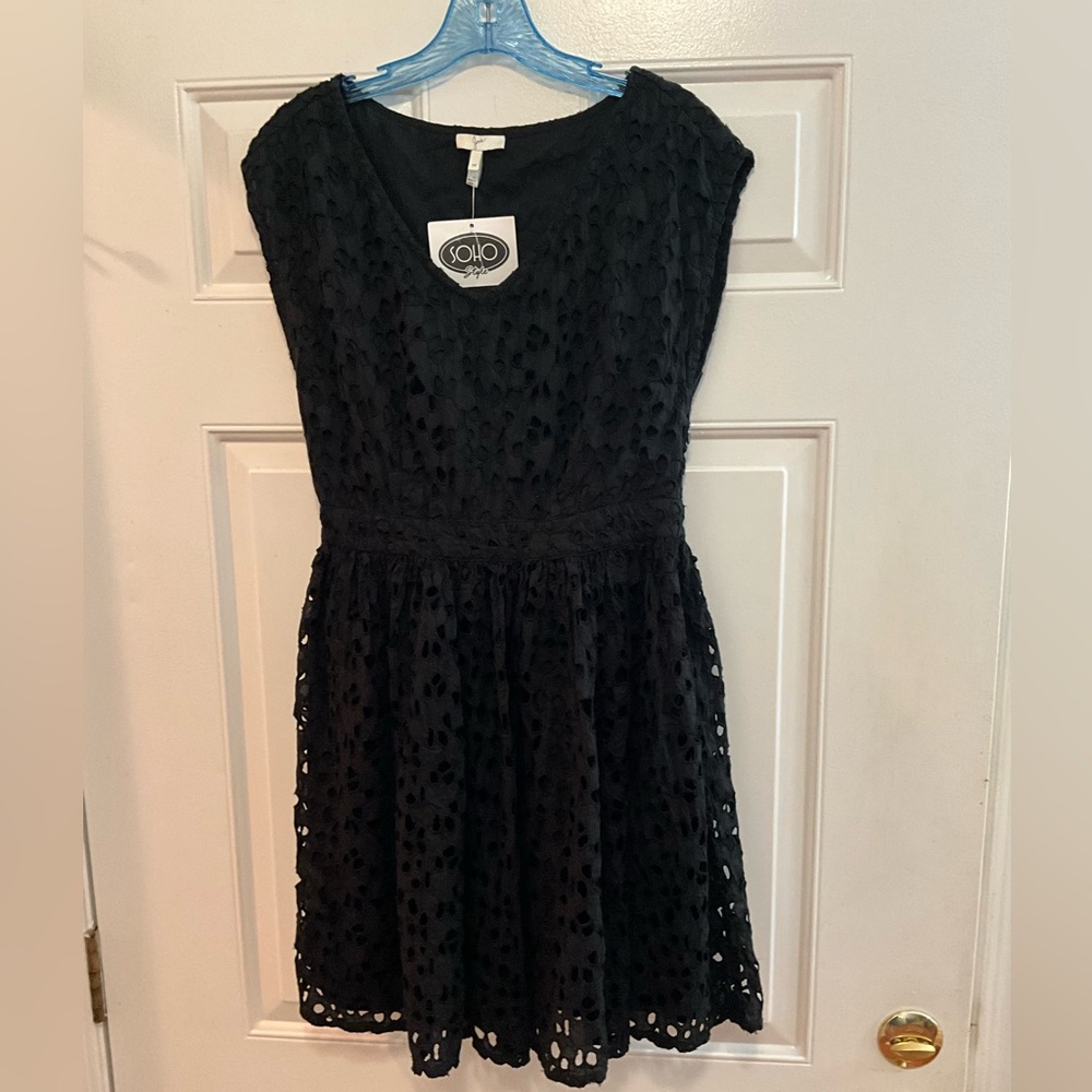 NWT ~ Joie SoHo Style Sleeveless Black Dress sz M
